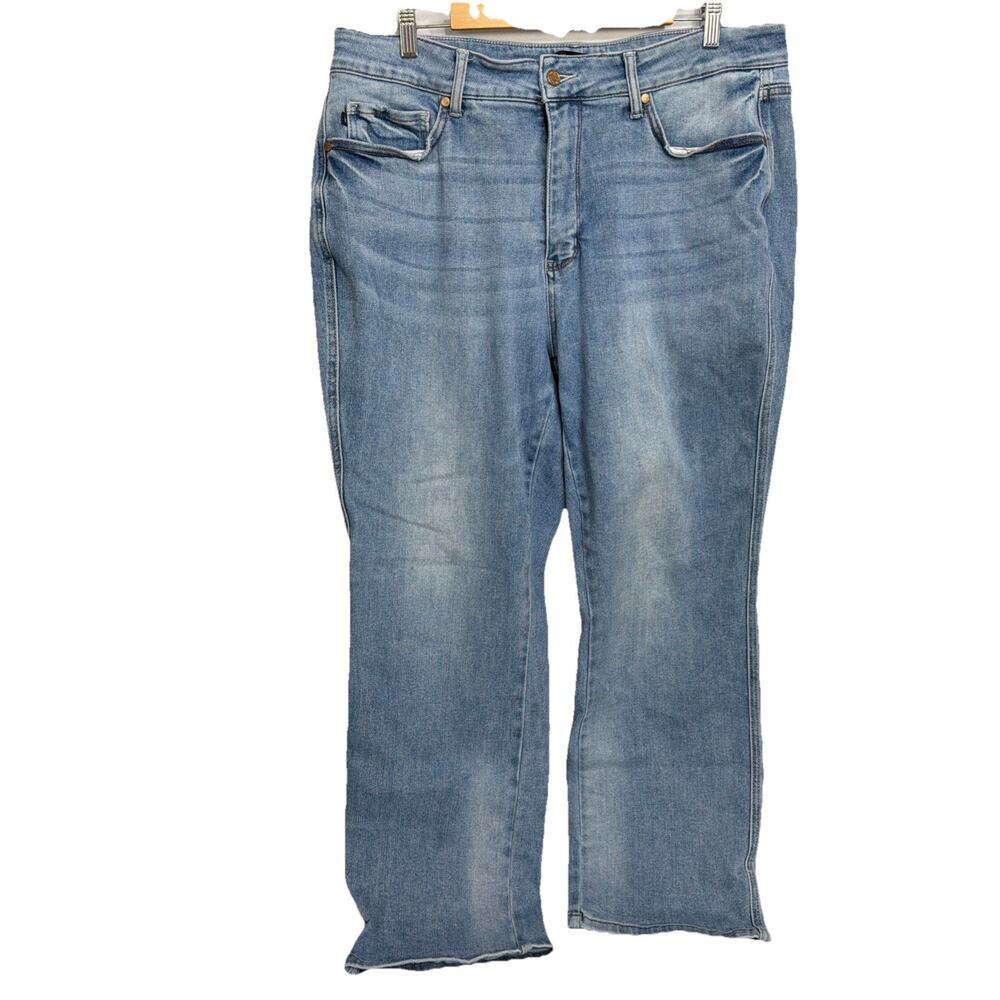 Judy Blue 20W High Waist Straight leg Tummy Control Style JB88794MD Med Wash
